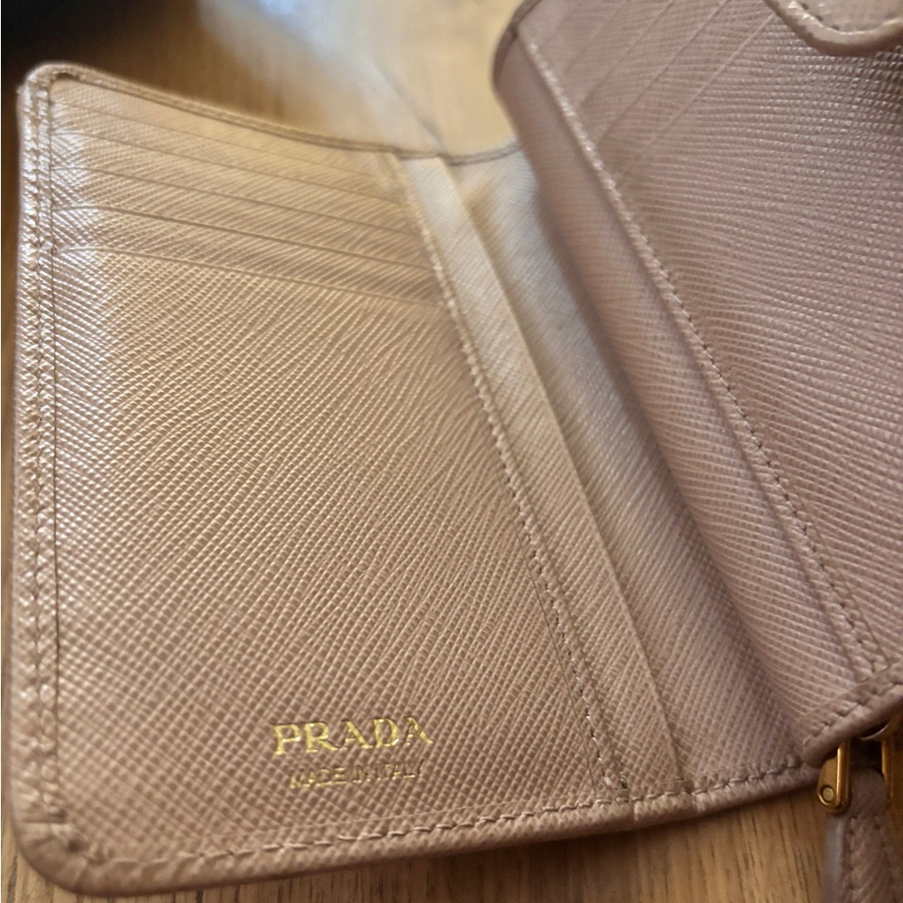 Authentic Small Saffiano Leather Prada Wallet - Picture 3 of 8